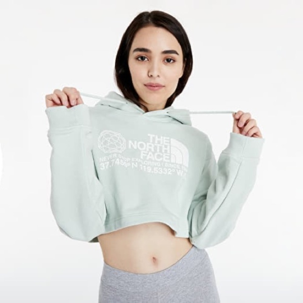 The North Face
Coordinates Crop Drop Pullover Hoodie light green - Picture 4 of 5